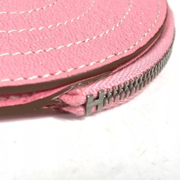 ERMES In the loop Wallet Coin Compartment coin purse Chevre Rose Confetti pink - Picture 12 of 13